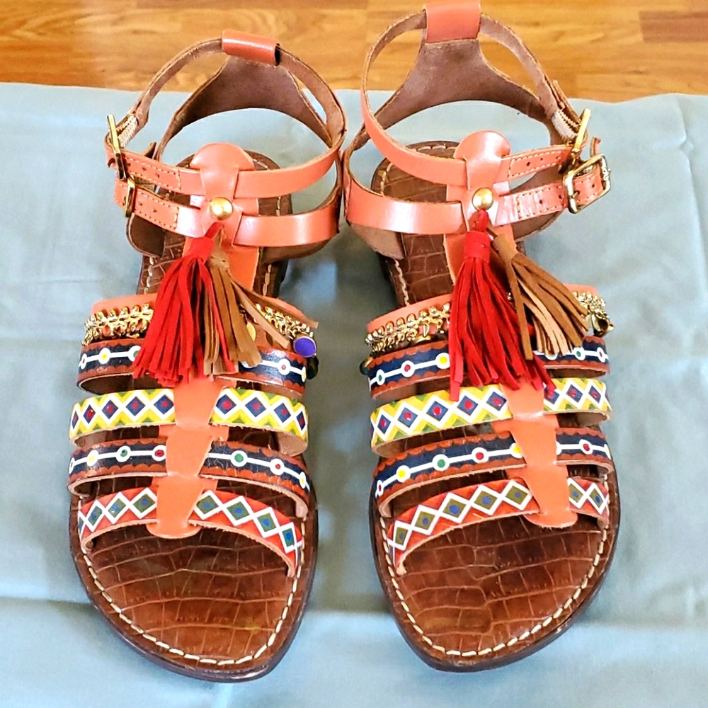 Cute tribal sandals